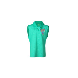 Allen Solly Kids Girls Polka Green T-shirt