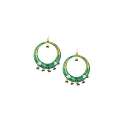 Adrika Women Green Earrings